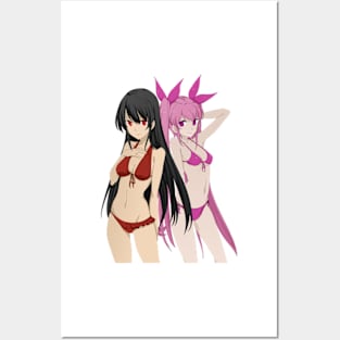 Akame and Mine Posters and Art